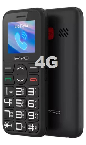 Celular Adulto Mayor Teclas Grandes Boton Sos Red 3g Ipro