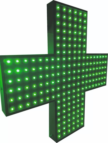 Cruz Led Farmacia 60x60cm Doble Faz