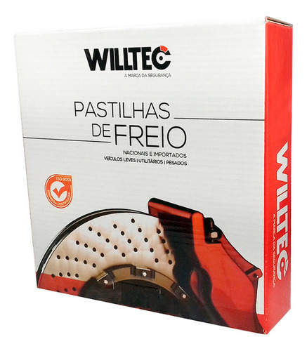 Pastilha De Freio S60 T5 Momentum 2.0 2.0 16v 2010 A Willtec