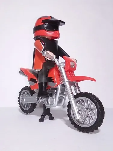 Motocross de playmobil discount