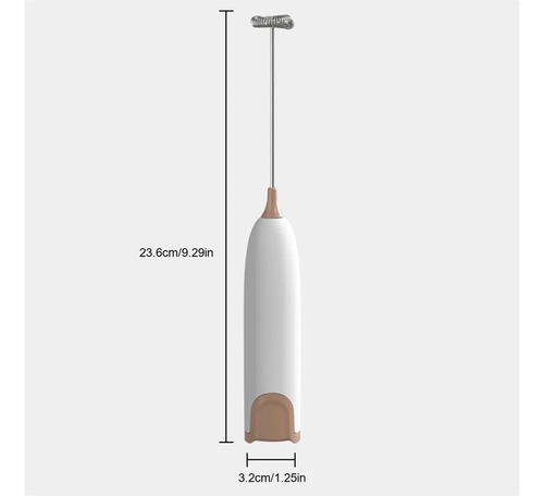 Espumador De Leche Eléctrico L2, Batidor De Huevos Y Batidor