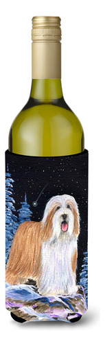 Botella Vino Collie Barba Estrellada Multicolor