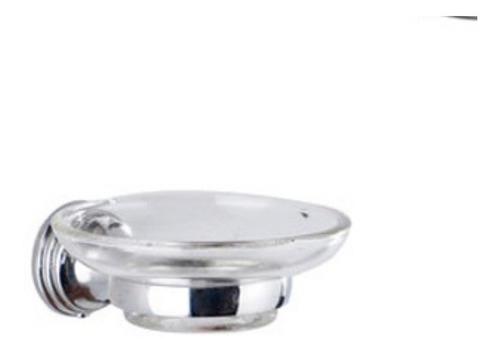 Imagen 6 de 10 de Accesorios Para Baño Gloa 5 Piezas Metalico Salvinia Cromo