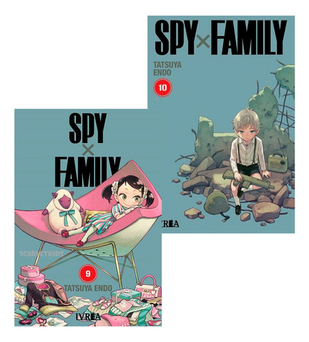 Manga Spy X Family 4 Tomos 1 - 3 - 9 - 10 Outlet Ivrea