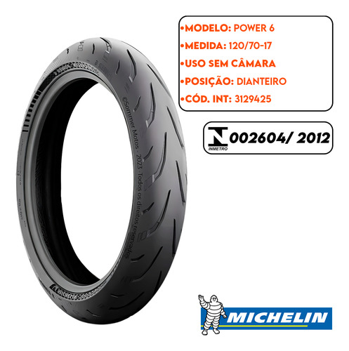 Pneu Diant Versys 1000 /z 1000/ Inazuma 1200 120/70-17 S/c