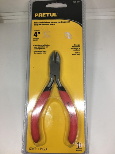 Pinza Miniatura De Corte Diagonal