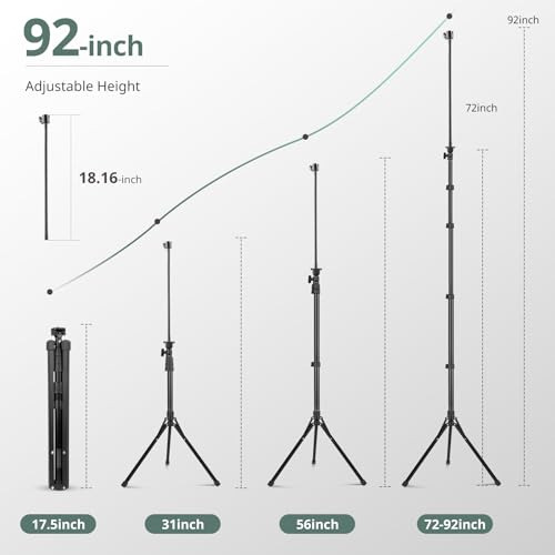 Trípode Para Teléfono Celular Sensyne 92 , Trípode Con Palo