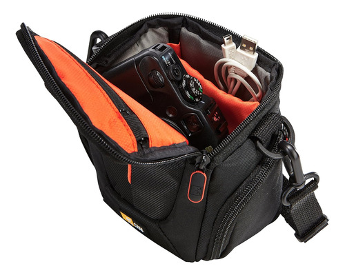 Bolso Para Cámara Compacta Híbrida Con Compartimientos