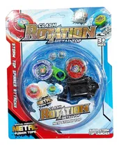 Comprar Set Bley Bley Tornado 2 Trompos 2 Lanzadores 1 Pista 8665 Color Azul