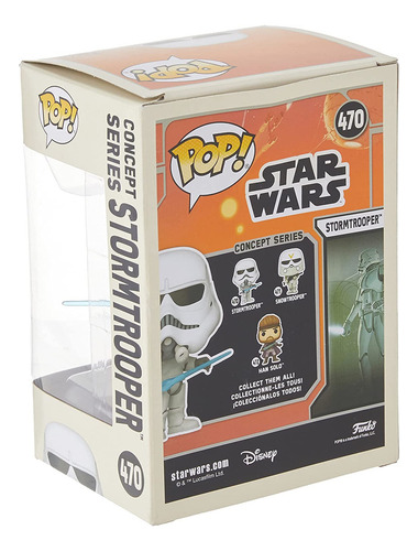 Funko Pop Star Wars: Serie Concept - Stormtrooper, Multicolo
