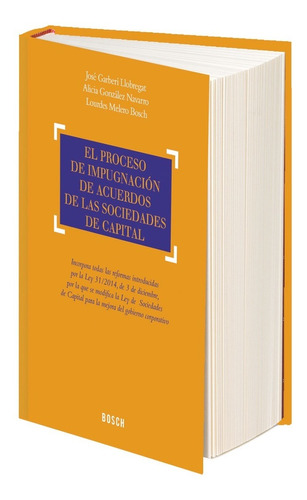 Libro El Proceso De Impugnaciã³n De Acuerdos De Las Socie...