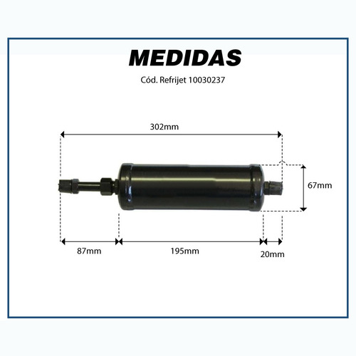 Filtro Secador 69d 769c 768c 771c 772b 773b 775b 775d