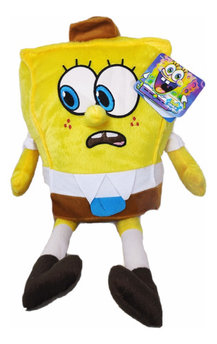 Imagen 1 de 4 de Bob Esponja De Peluche 40 Cm De Alto