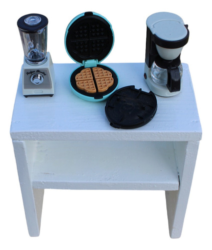 Kit De Electrodomésticos Para Muñecas Escala 1/6