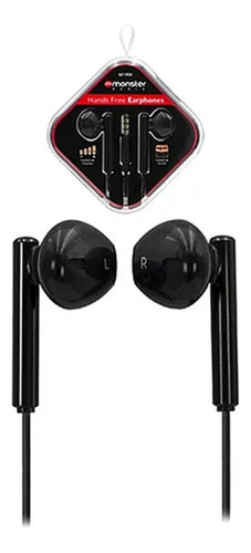 Audifonos Con Microfono Monster M19 Negro