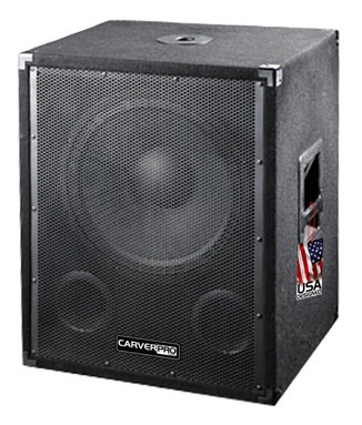 Sub Bajo Pasivo 18'' 600w Sub-18 Carverpro - Envío Gratis