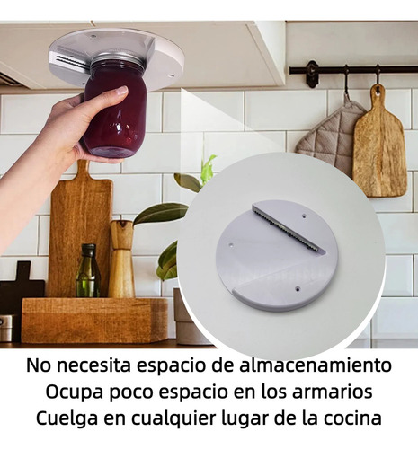 Abre Fácilmente Tarros, Latas, Tapas Y Botellas