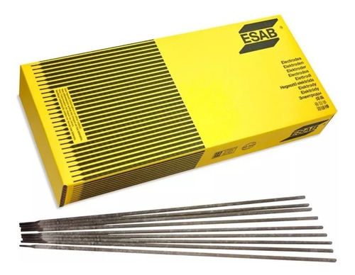Esab 6011 Soldadura Convencional 3/32x 14 Caja Con 10kg Punta Gris