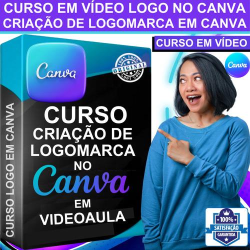 Curso Criação De Logo No Canva Em Videoaula.