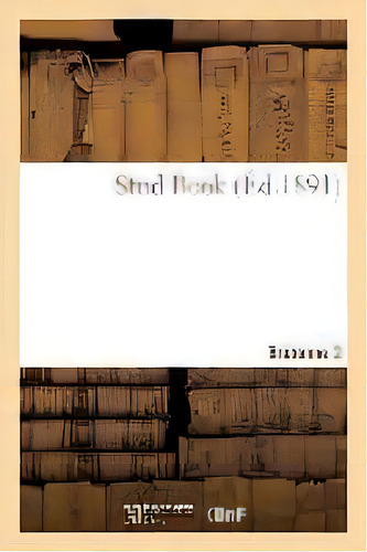 Stud Book. Bretonne 2, De Sans Auteur. Editorial Hachette Livre - Bnf, Tapa Blanda En Francés