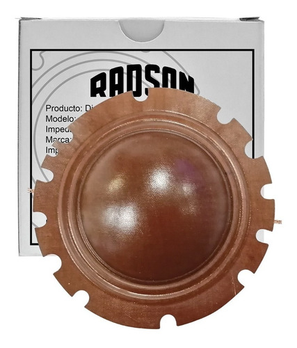 4 Pzs Diafragma Repuesto Original Radson - Unidad U150-16ohm