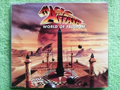 Eam Cd Maxi Single Magic Affair World Of Freedom 1996 Emi 