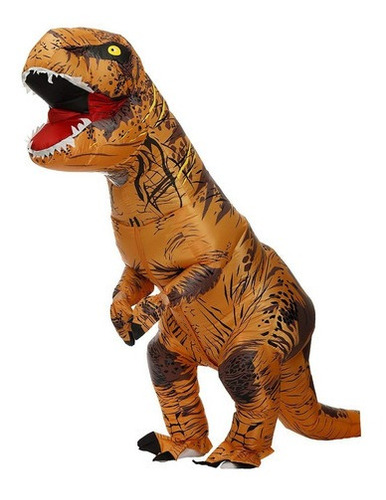 Disfraz Dinosaurio Inflable Jurásico Adulto Tiranosaurio