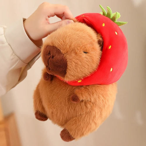 Muñeco De Peluche Capibara Simulado Para Niños, Regalo De Ju