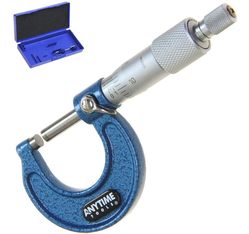 Anytime Tools Micrmetro 0-1  /0.0001 Herramienta Maquinista