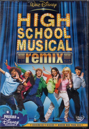High School Musical Remix (2 Dvd) - Nuevo Orig Cerr - Mcbmi