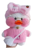 Comprar Peluche Pato Lalafanfan Blanca Con Ropa Y Accesorios 30 Cm