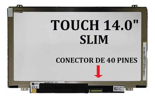 Pantalla Con Touch 14.0 Hb140wh1-504 V4.0 Para Dell
