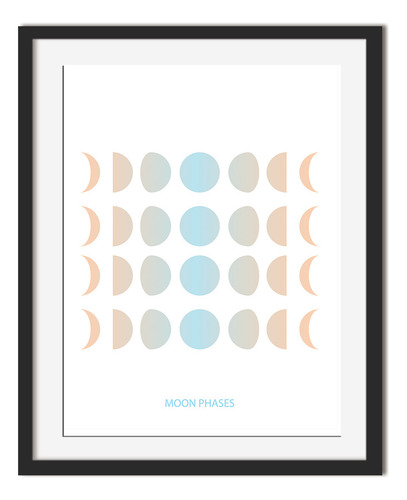 Láminas Imprimibles Deco Ciclo Lunar Clásico Archivo Pdf Agua