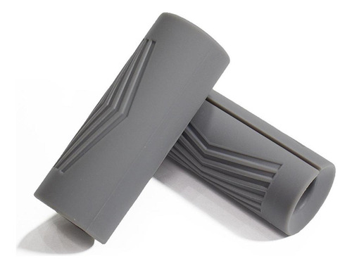 Barbell Garra Halteco Silicone Almofada Confortável Cinza