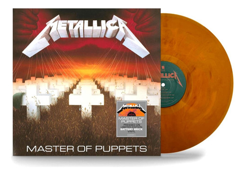 Vinilo Master Of Puppets (clrd Batery Brk) - Metallica