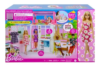 Casa de muñecas Mattel Barbie Hcd48 color hcd48