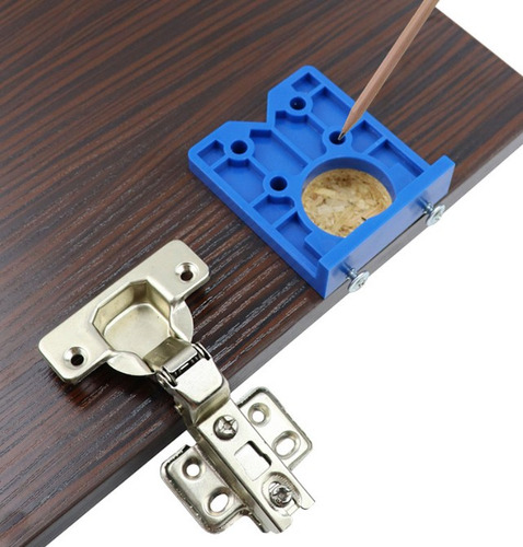 Kit De Plantillas Para Bisagras De Puerta Ocultas De 35 Mm,