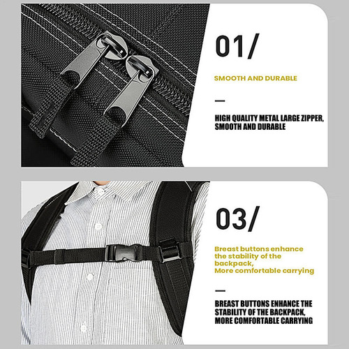 Mochila De Herramientas Para Hombres Mochila De Bolsa De Her
