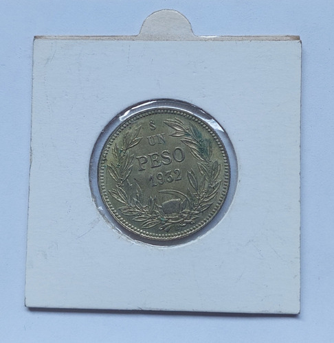 Moneda Chilena De Un Peso Año 1932