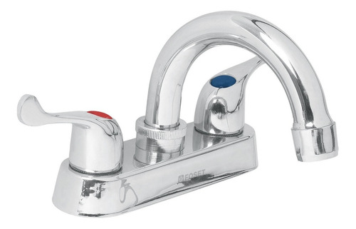 Mezcladora Lavabo Manerales Palanca Cuello Curvo Foset 49279