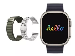 Smartwatch Hello Watch 3 Ultra Amoled 4gb De Memoria