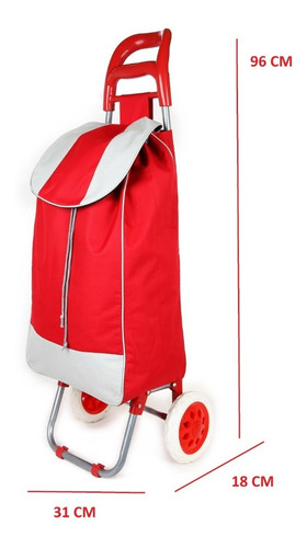 Imagen 4 de 10 de Changuito Chango Carrito Carro Supermercado Reforzado Wacky