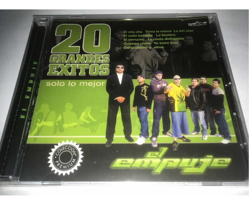 El Empuje 20 Grandes Éxitos Cd Nuevo Original Cerrado