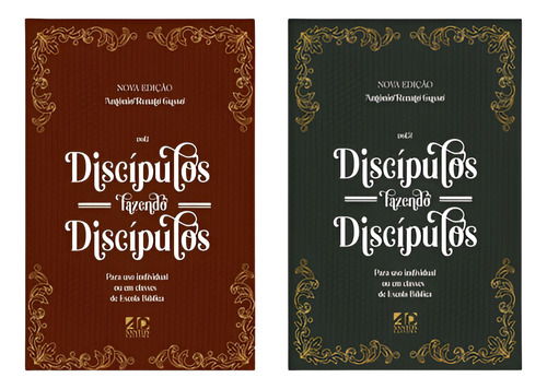 Manual Discípulo Fazendo Discipulo Vol 1 E 2 Kit Para Discipulado