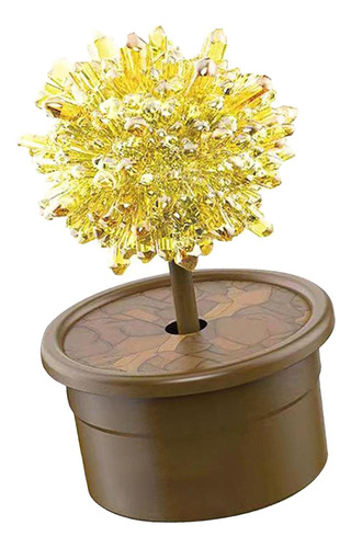 Kit De Cultivo De Cristal Novedoso, Juguete Amarillo