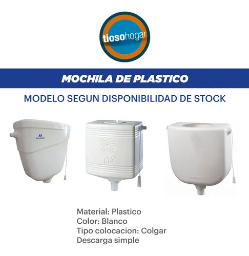 Altura mochila inodoro hotsell