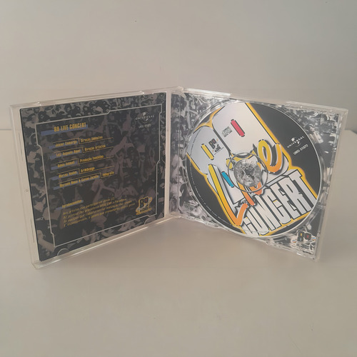 Cd 89 Live Concert Varios - Barao Vermelho, Paralamas - Lacr