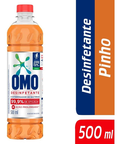 Desinfetante Limpeza Geral Pinho Omo 500ml