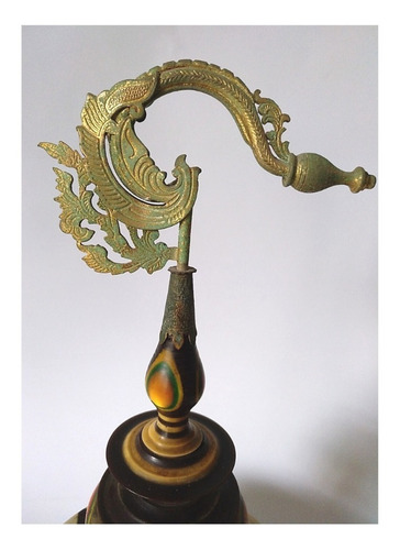 Imagen 8 de 10 de Antiguo Adorno Tailandés De Terminación Decorativo Asiático