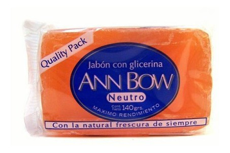 Jabon Ann Bow Glicerina 140 G